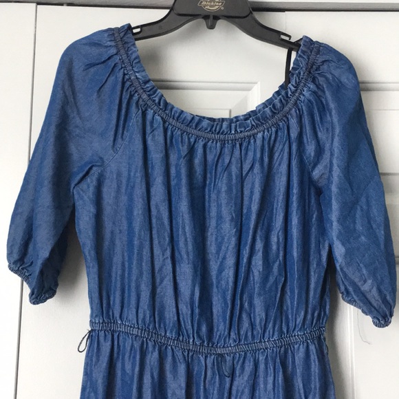 😍 5 FOR $10...Thin denim dress - Picture 2 of 4
